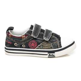 American Club Denim lenkkarit pojalle musta