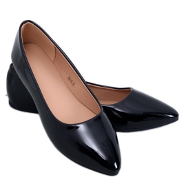 Xants Black patentoitu balettiasunto musta