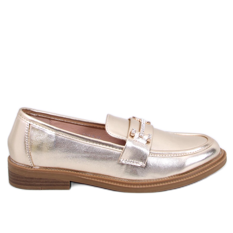 Ferdis Gold naisten mokasiinit kultainen