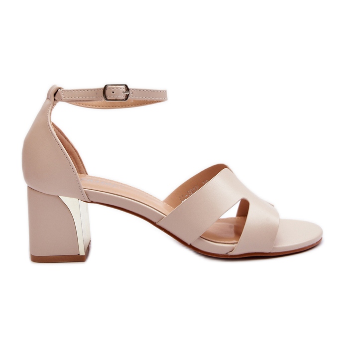 Beiget naisten korkokengät sandaalit Irivana