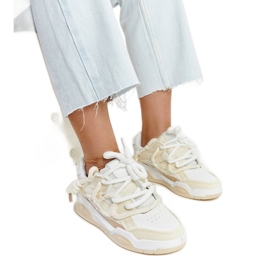 Beiget lenkkarit Melilot-kangassisäkkeillä