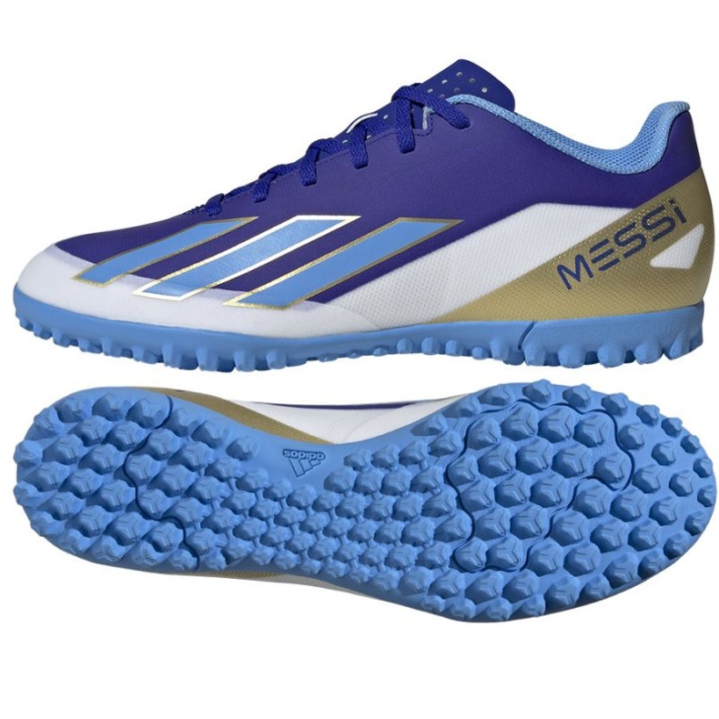 Adidas X Crazyfast Club Messi Tf ID0726 kengät sininen