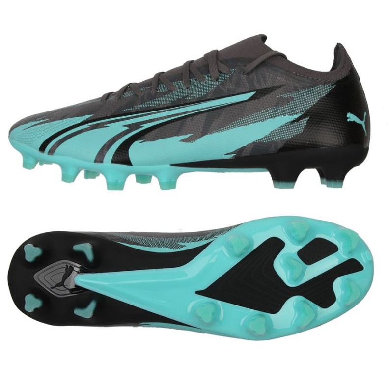 Puma Ultra Match Rush FG/AG M 107830 01 kengät harmaa