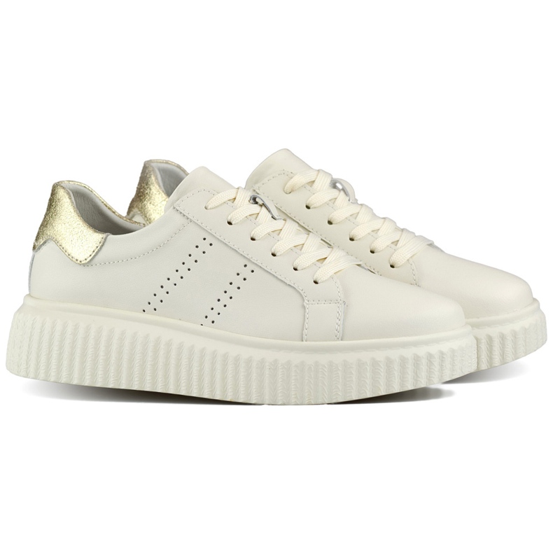 Beiget naisten urheilukengät luonnonnahasta, naisten nahkakengät