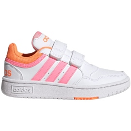 Adidas Hoops 3.0 Cf C Jr H03862 kengät valkoinen