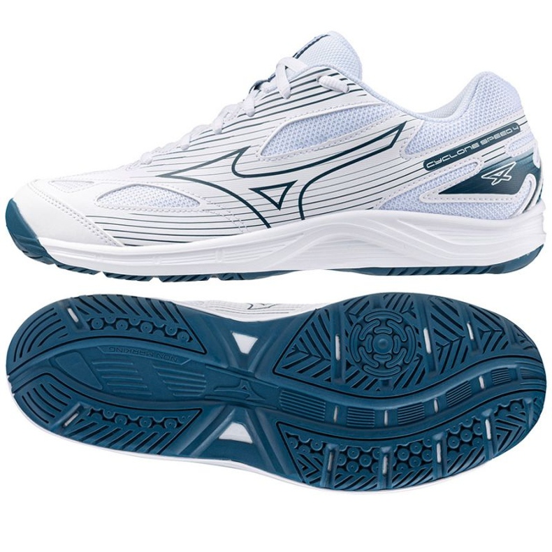 Mizuno Cyclone Speed ​​​​4 M V1GA238021 lentopallokengät valkoinen