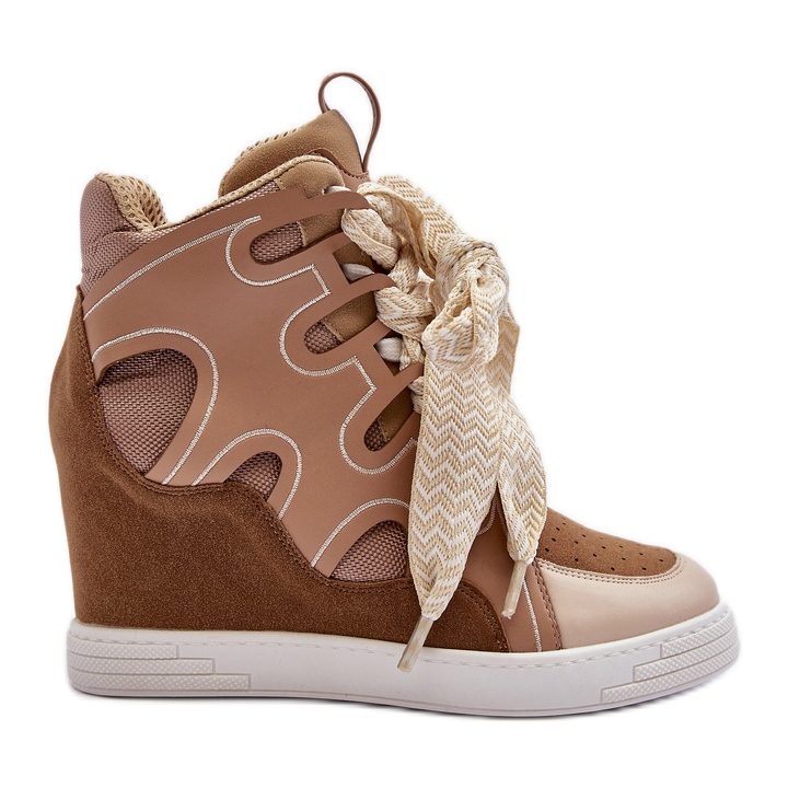 Naisten Wedge-lenkkarit beige Leoppa
