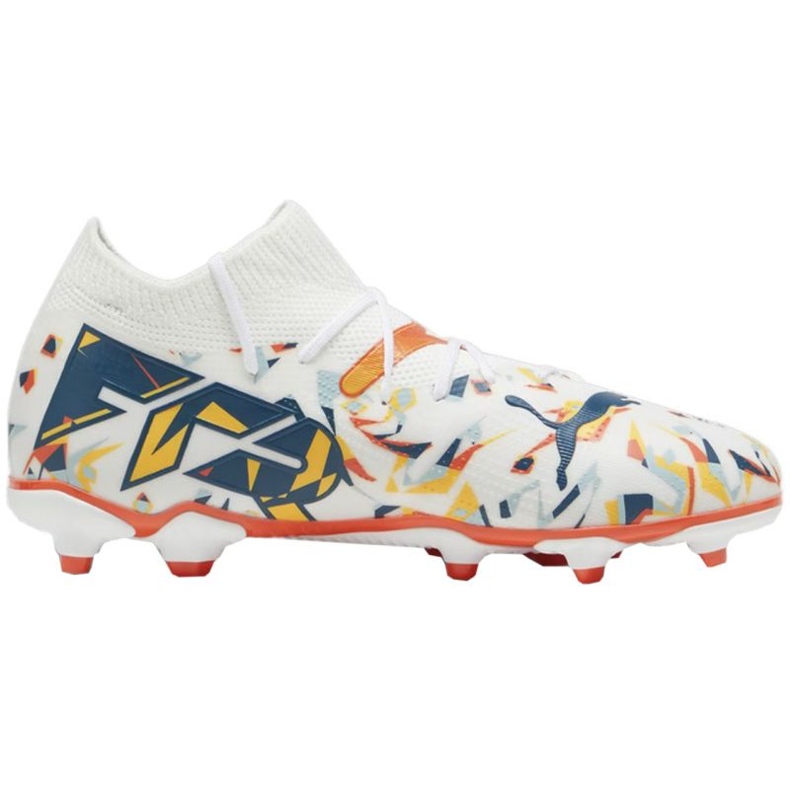 Puma Future 7 Match Creativity FG/AG 107846 01 jalkapallokengät valkoinen