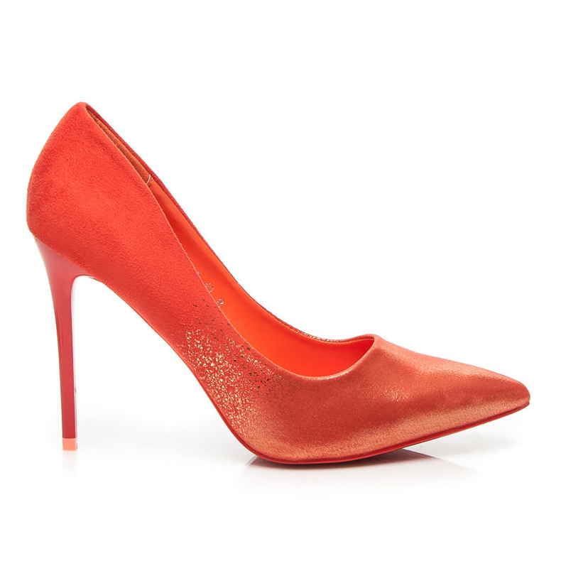 Doli-Berry Kiiltävät korkokengät oranssi