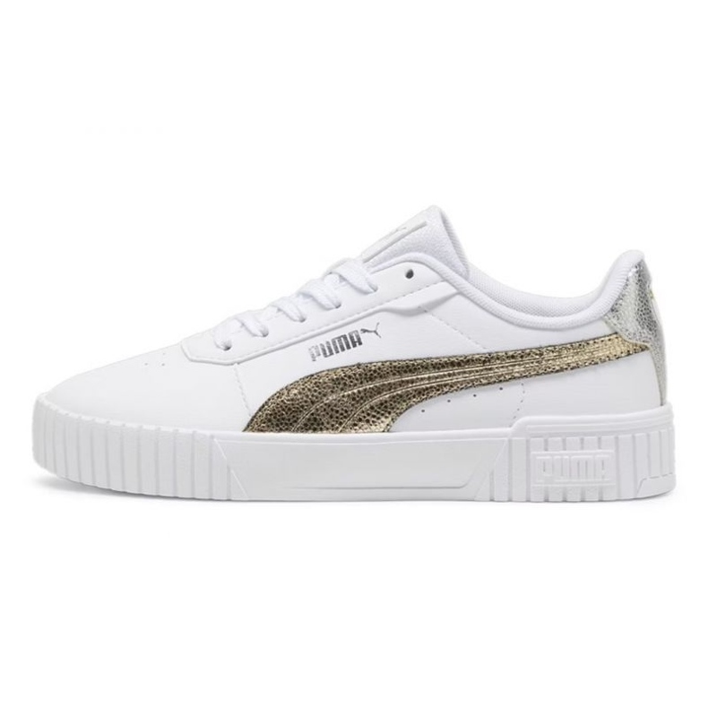 Puma Carina 2.0 Metallic Shine -kengät 39509601 valkoinen