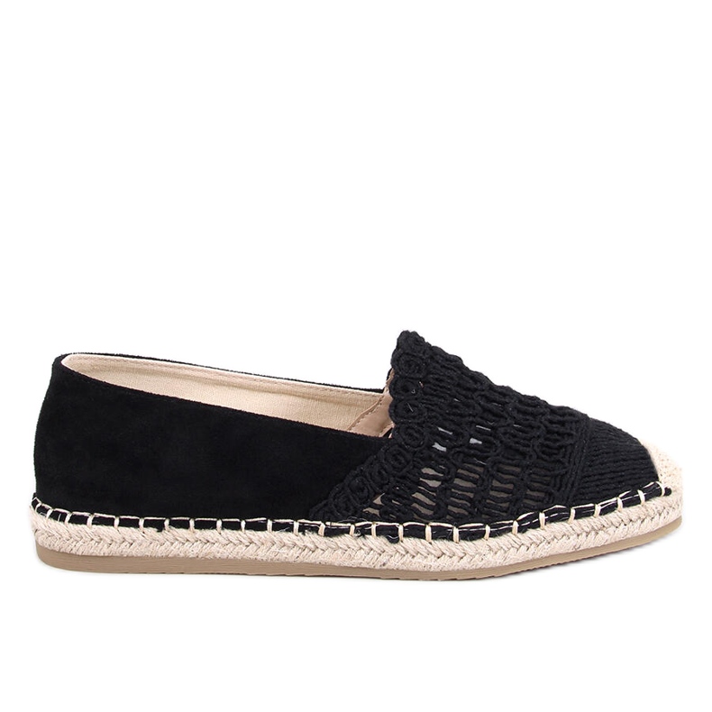 Alices Black naisten espadrillit musta