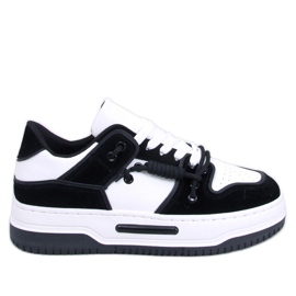 Clavell Black korkeapohjaiset lenkkarit musta