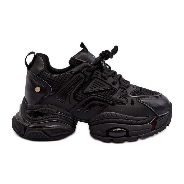 Tennarit massiivisella pohjalla GOE NN2N4045 Musta