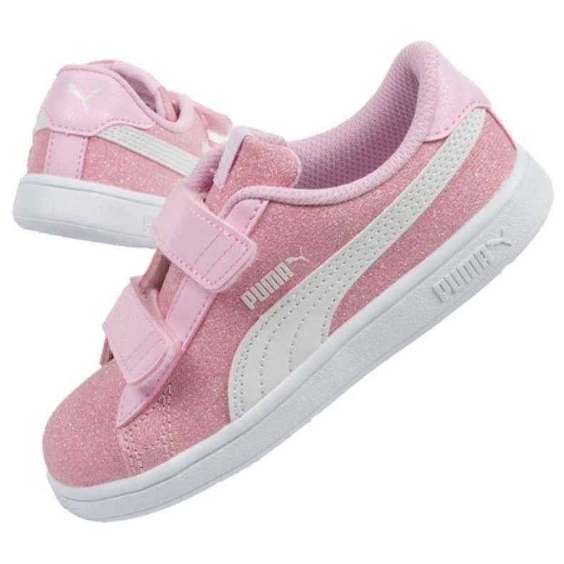 Puma Smash kengät 367380 33 vaaleanpunainen