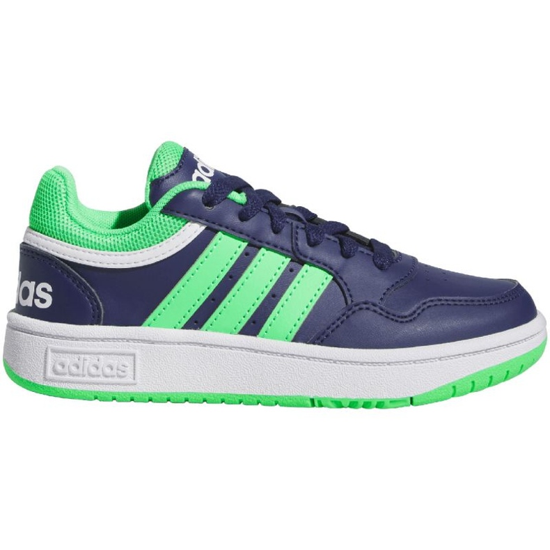 Adidas Hoops 3.0 Jr IG3829 kengät vihreä