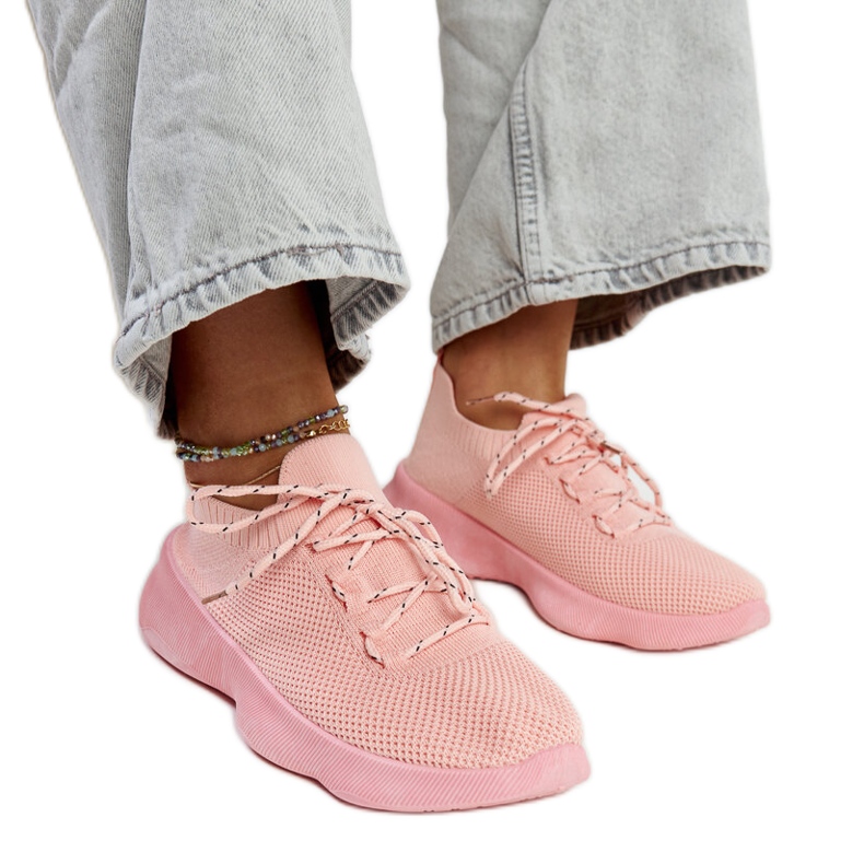 Pinkit Roshni urheilulenkkarit vaaleanpunainen