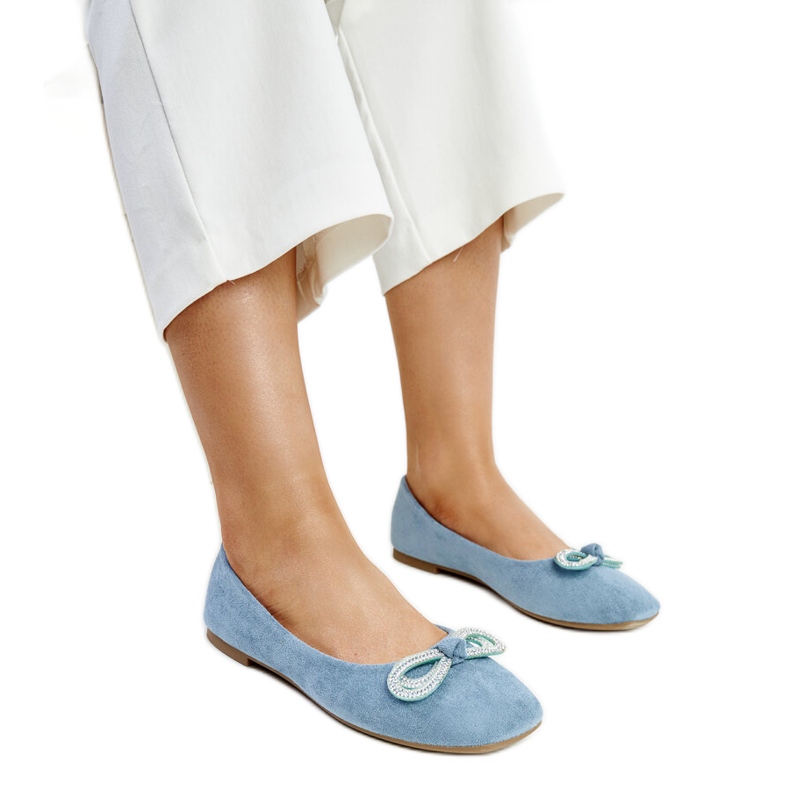 Gailloun siniset balettikorut ja jousi sininen