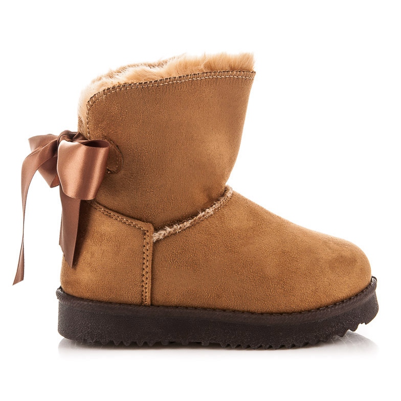 Kylie Lasten Mukluki Bowilla ruskea