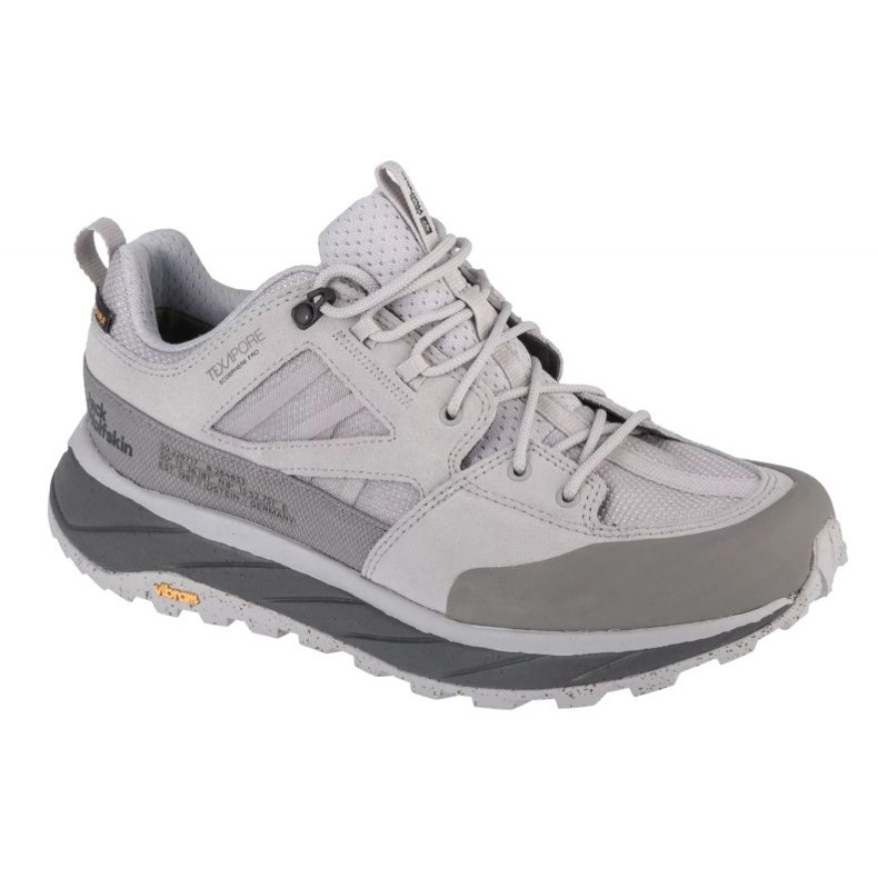 Jack Wolfskin Terraquest Texapore Low M 4056401-6301 kengät harmaa