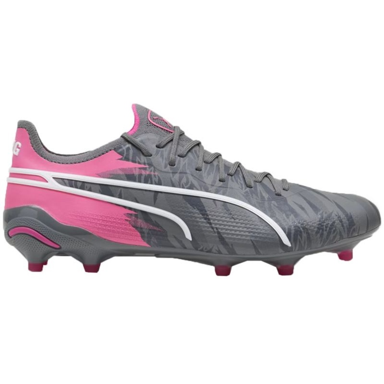 Puma King Ultimate Rush FG/AG 107824 01 jalkapallokengät harmaa