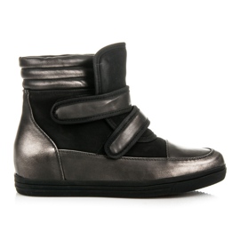 Show It Korkeakiiltoiset lenkkarit harmaa