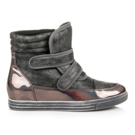 Show It Korkeakiiltoiset lenkkarit harmaa