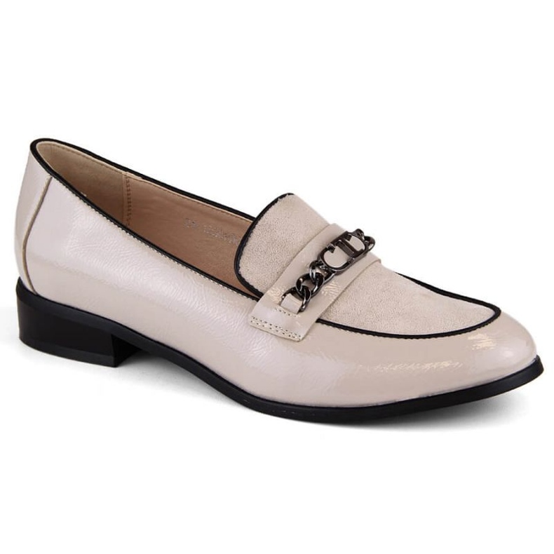 Potocki W WOL220 beigenväriset matalakorkoiset kengät