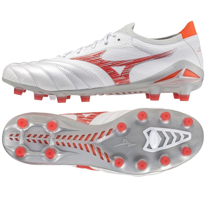 Mizuno Morelia Neo Vi Beta Japan Mix Md M jalkapallokengät P1GA244060 valkoinen