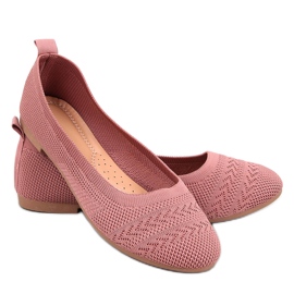 Newey Pink -neulotut balettihousut vaaleanpunainen