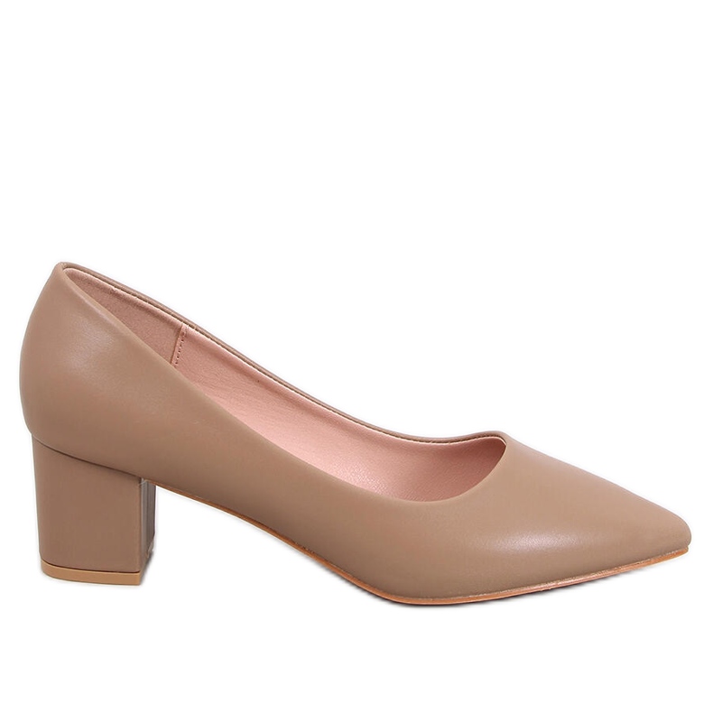 Crafts Khaki matalakorkoiset pumput beige