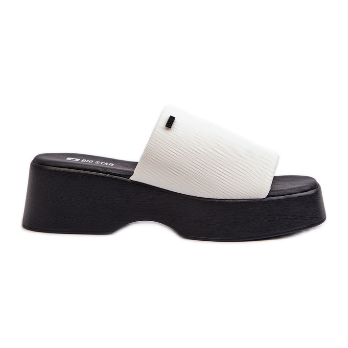 Naisten varvastossut Big Star NN274022 Valkoinen