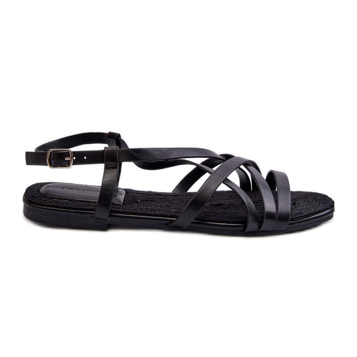 Big Star naisten litteät sandaalit NN274011 musta