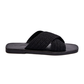 Naisten litteät tossut Big Star NN274077 musta