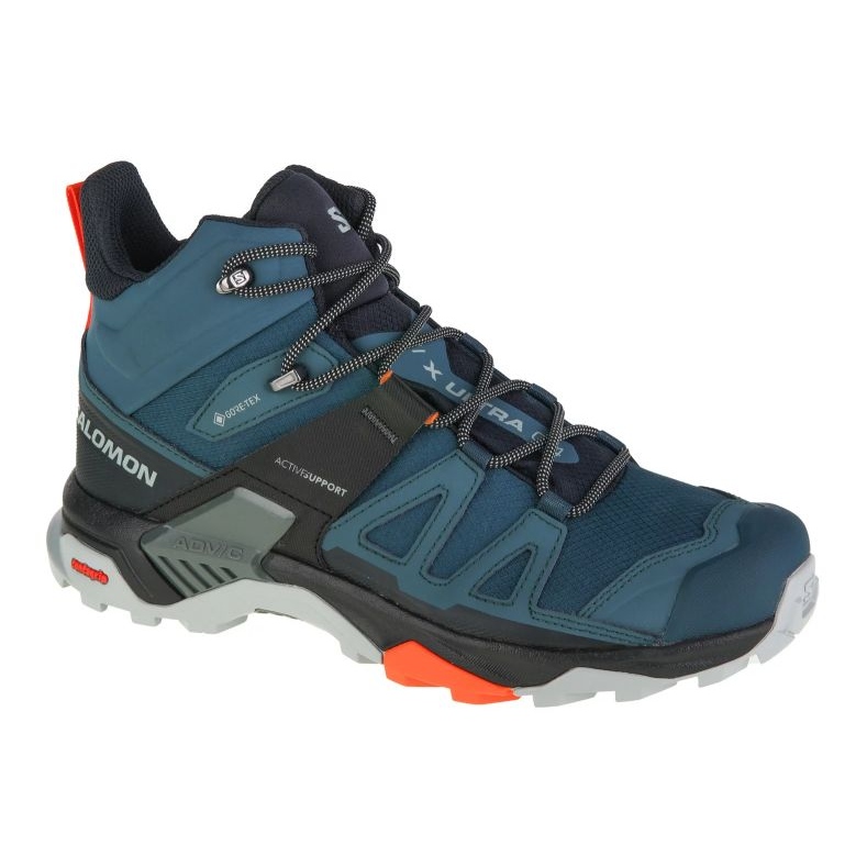 Salomon X Ultra 4 Mid Gtx M 473526 kengät sininen