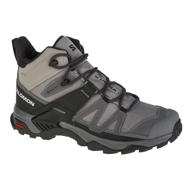 Salomon X Ultra 4 Mid Gtx M 474542 kengät harmaa