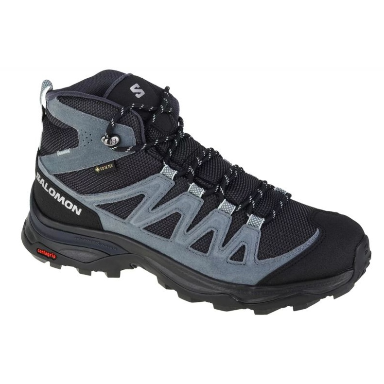 Salomon X Ward nahkaiset Mid Gtx W 471820 kengät musta
