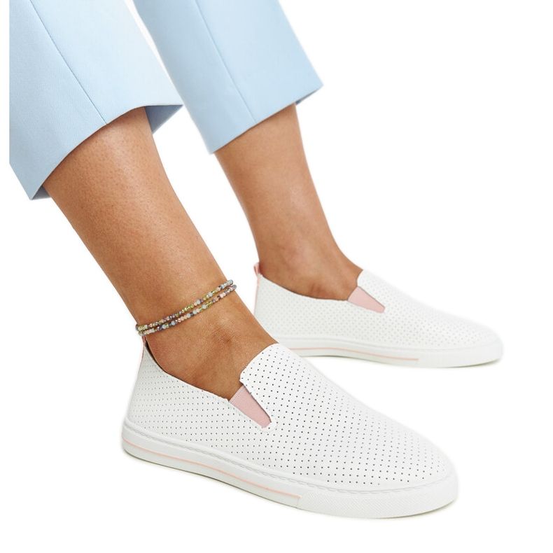 Valkoiset Sanan kengät valkoinen