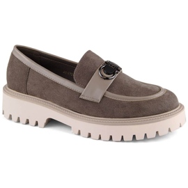 Potocki mokasiinit YQ21342 W WOL233 ruskea