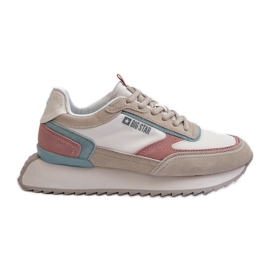 Naisten lenkkarit Memory Foam System Big Star NN274690 valkoinen