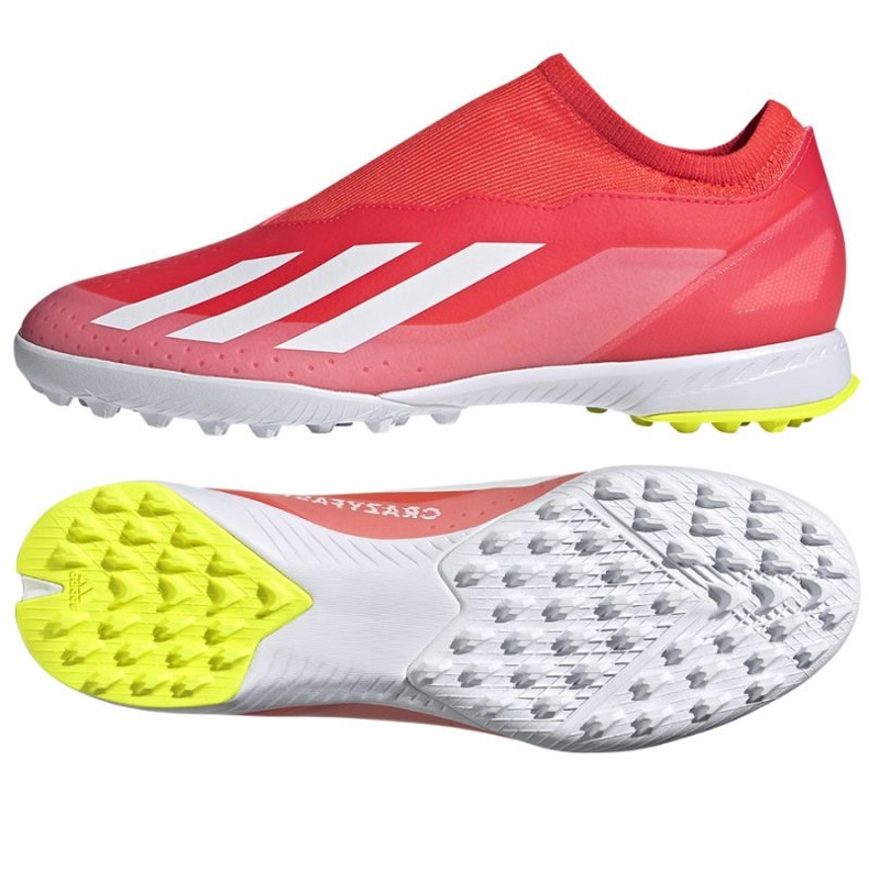 Adidas X Crazyfast League Ll IF0695 jalkapallokengät punainen