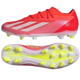 Adidas X Crazyfast Pro Fg M IG0600 jalkapallokengät punainen