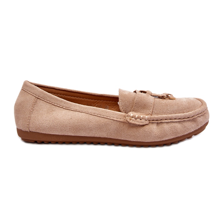Naisten mokkanahka Classic Moccasins beige