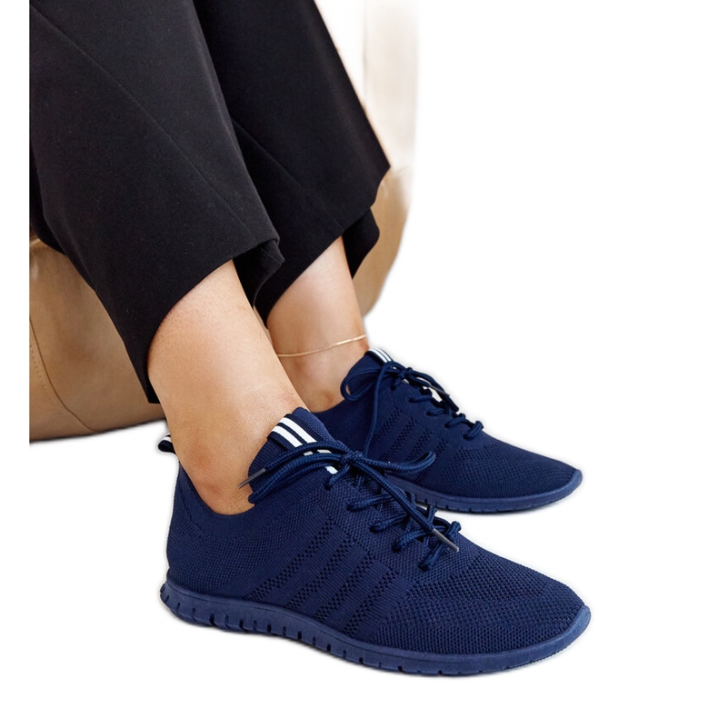 Tummansiniset Shukornia urheilulenkkarit sininen