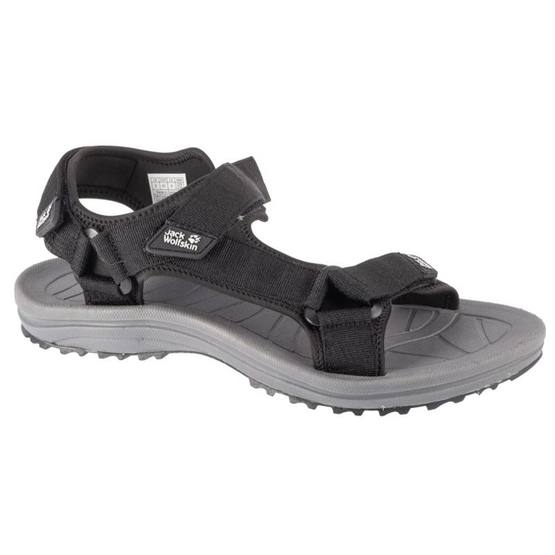 Jack Wolfskin Wave Breaker Sandal M 4052011-6000 sandaalit musta