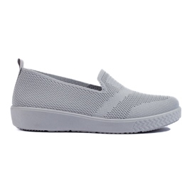 Harmaat slip-on lenkkarit