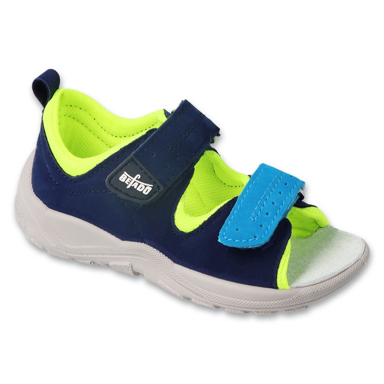 Befado lasten kengät laivastonsininen/neonkeltainen 721P008
