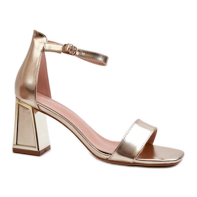 Kultaiset Pholia-korkokengät kultainen