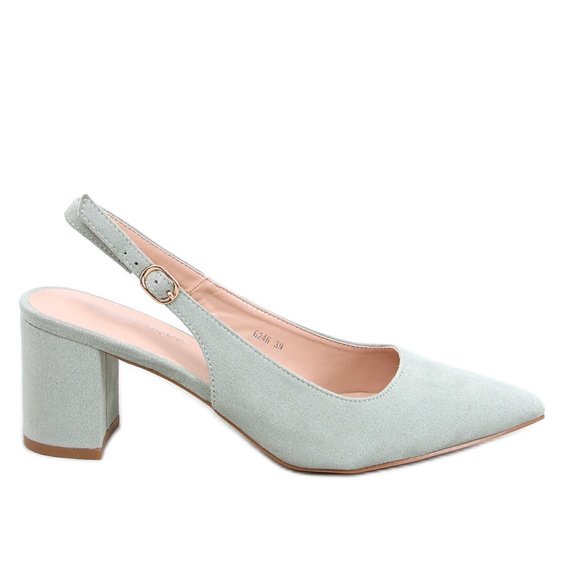 Soheil Green avoimet kantapääpumput vihreä