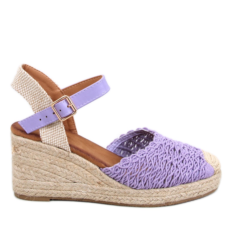Morelli LT.PURPLE espadrille-kiila sandaalit violetti