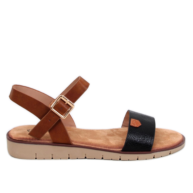 Almera Black naisten sandaalit musta